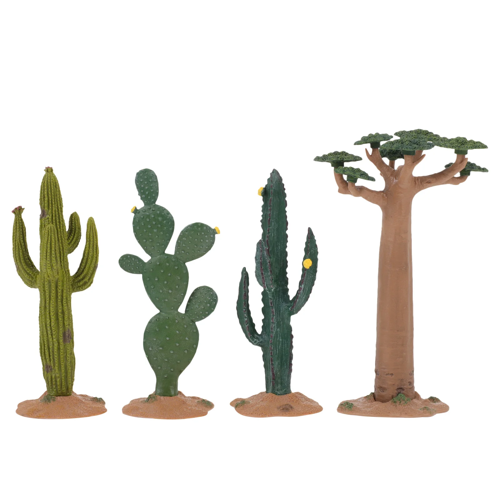

Cactusartificial Garden Succulent Zen Fake Mini Faux Figurines Decor Succulentsrealistic Figurinestatue Bosai Tree Arrangement