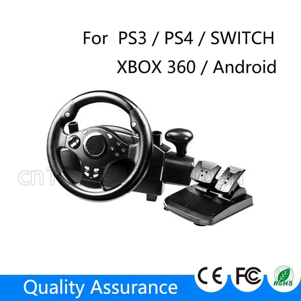 Steering Wheel Game for Nintendo Switch Pc Racing Simulator Support Computer PS4 PS3 PS2 Vibration Wheel Balance