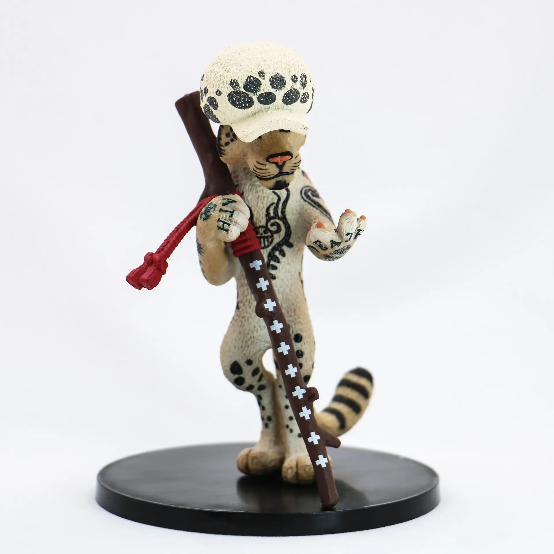 

Аниме One Piece Trafalgar Law as Snow Leopard ПВХ Фигурки Модели Игрушек 12 см
