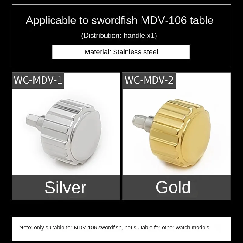 Фото MDV106 заводная головка для часов Casio Duro MDV-106, регулировка времени, заводная головка, стержень из нержавеющей стали, сменные инструменты для ремонта №2
