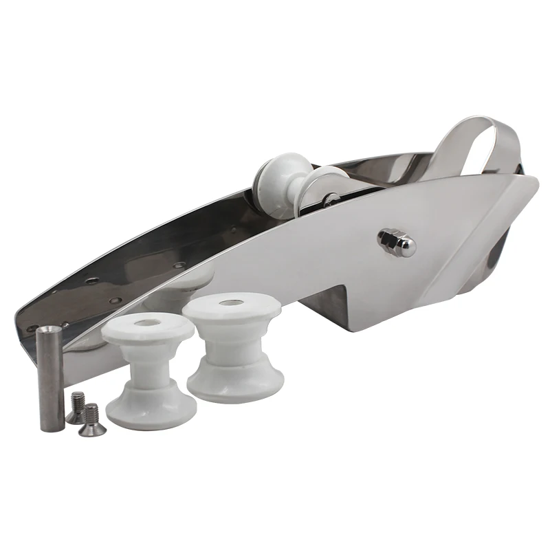 

Stainless steel Chain Guide Roller For 316SS Hinged Boat Self-Launching Bow Anchor Roller