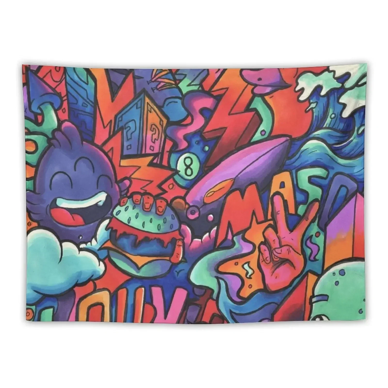 L O U V I C // кокосовый маркер каракули гобелен искусство роспись эстетика для