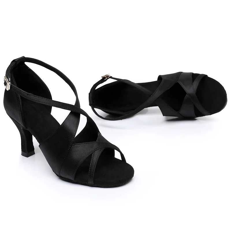 Кроссовки женские атласные для латиноамериканских танцев мягкие дышащие