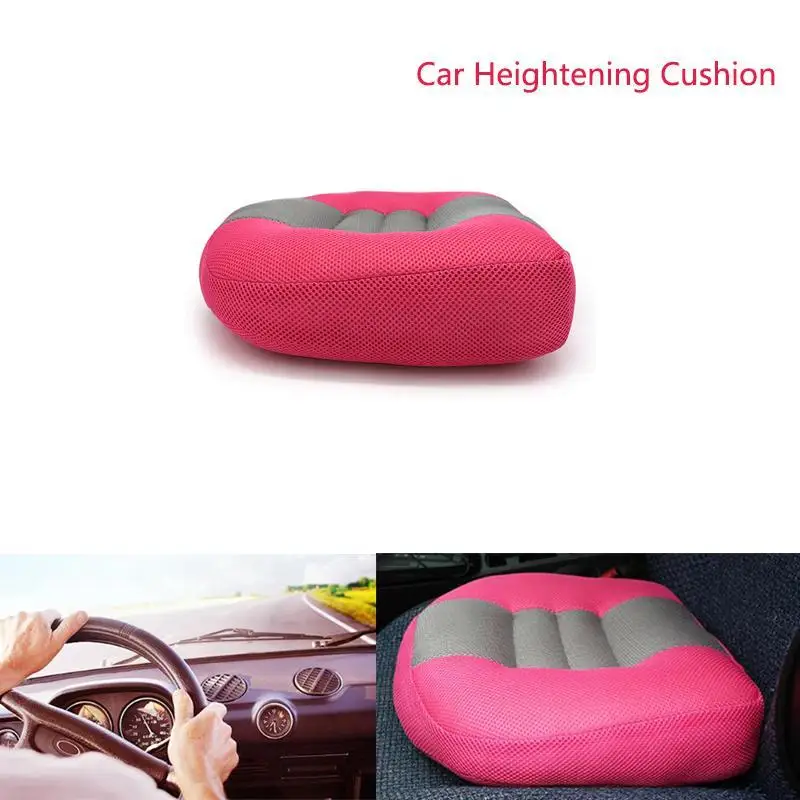 

Car Seat Booster Cushion Heightening Height Boost Mat Portable Breathable Non-slip Driver Expand Field Of View Seat Pad Car Acce