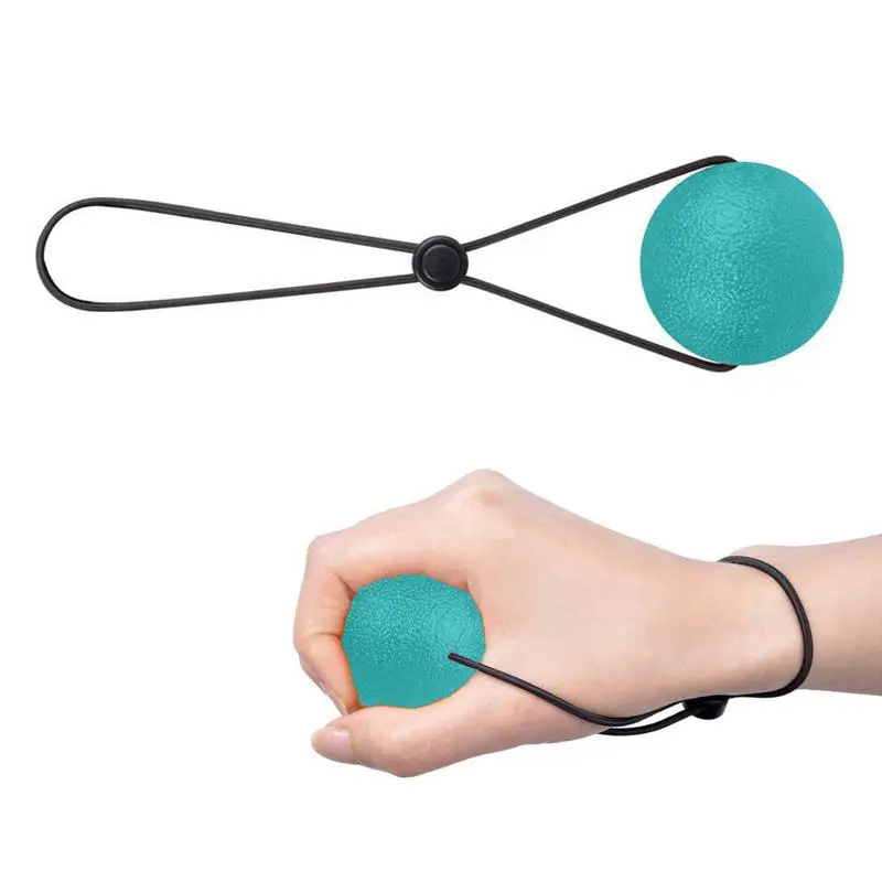 

Grip Strength Trainer Ball Hand Grip Strengthener With Adjustable Wrist Rope Hand Exercisers For Strength Forearm Strengthener