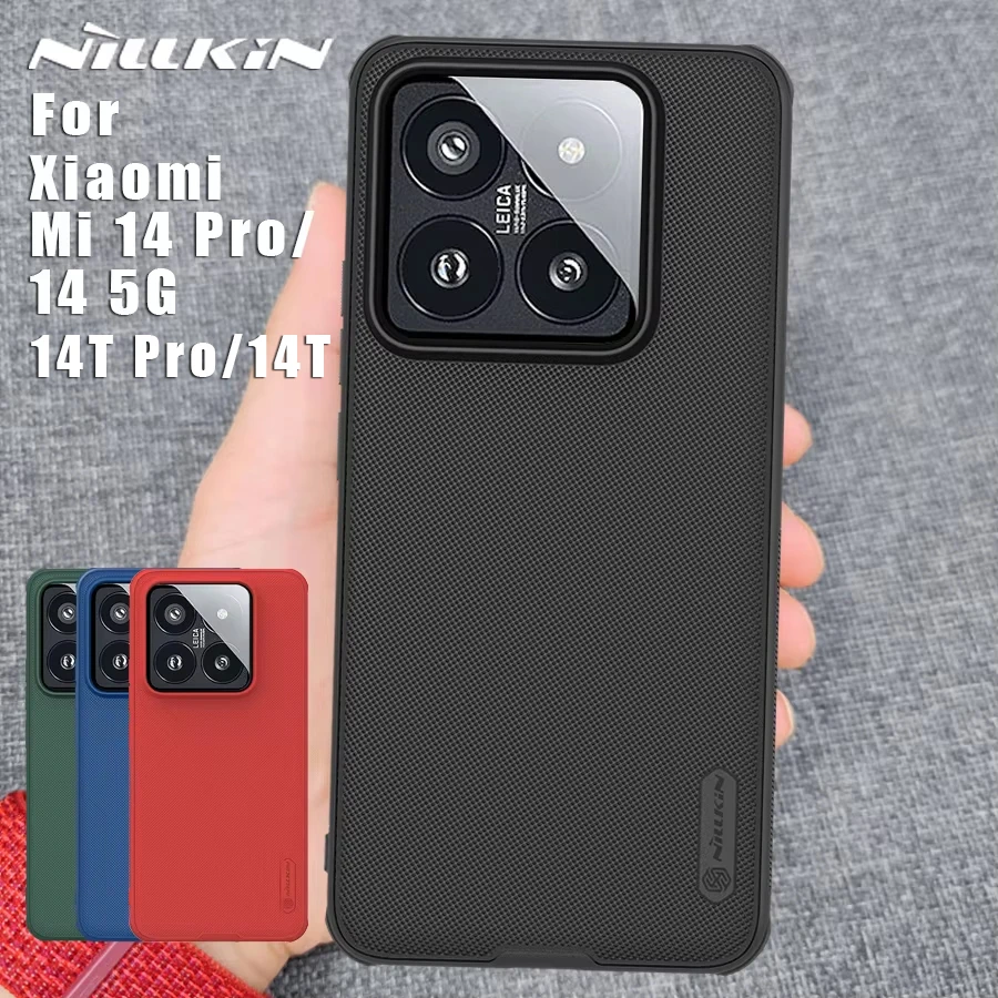 Чехол Nillkin для Xiaomi Mi 14T Pro/14T/14 Pro/14 5G 360 ПК жесткий полностью матовый задняя крышка