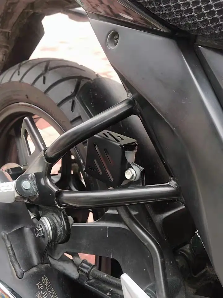 

Motorcycle Rear Brake Fluid Reservoir Guard Cover Oil Cup Cap Accessories For Suzuki Gixxer SF 150