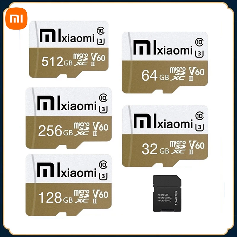 

Original Xiaomi Memory Card 32GB 64GB 128GB 256GB 512GB 1TB Mini TF Card High Speed Reading And Writing Micro SD Flash Card
