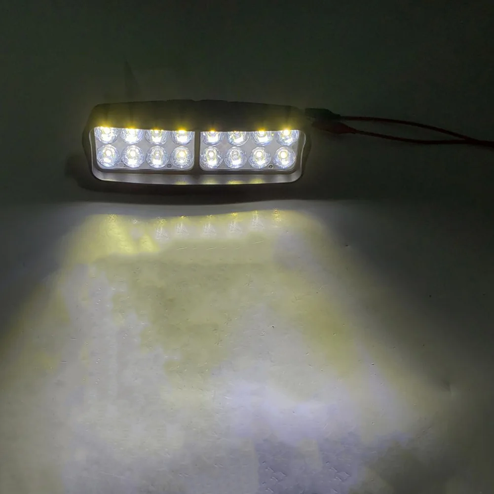 16-светодиодная фара для мотоцикла противотуманная автомобиля UTV квадроцикла