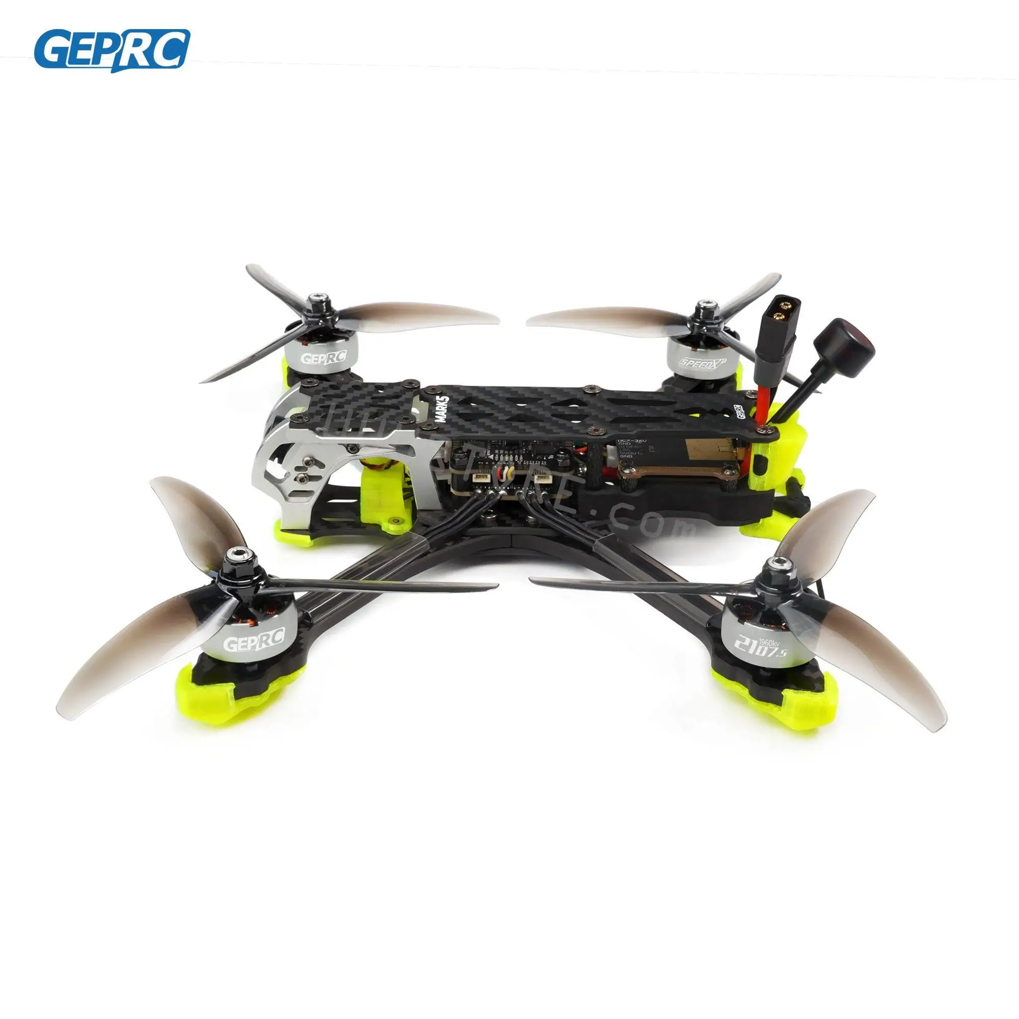 GEPRC MARK5 аналоговый Фристайл FPV Дрон фотосессия/6S 5 дюймов SPEEDX2 2107 фотосессия для