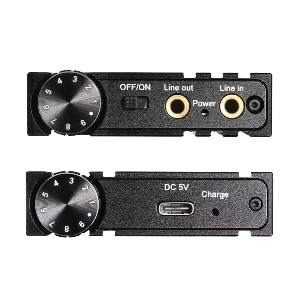 Фото (DT93) 16-600Ω Hi-Fi усилитель звука для наушников с Bluetooth 5.0 и разъемом 3.5 мм Aux для телефона, ПК, музыкального плеера, с регулировкой громкости №5