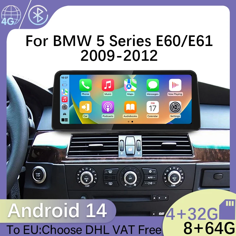 Android 14 GPS-навигация автомобильный радиоприемник мультимедийный видеоплеер