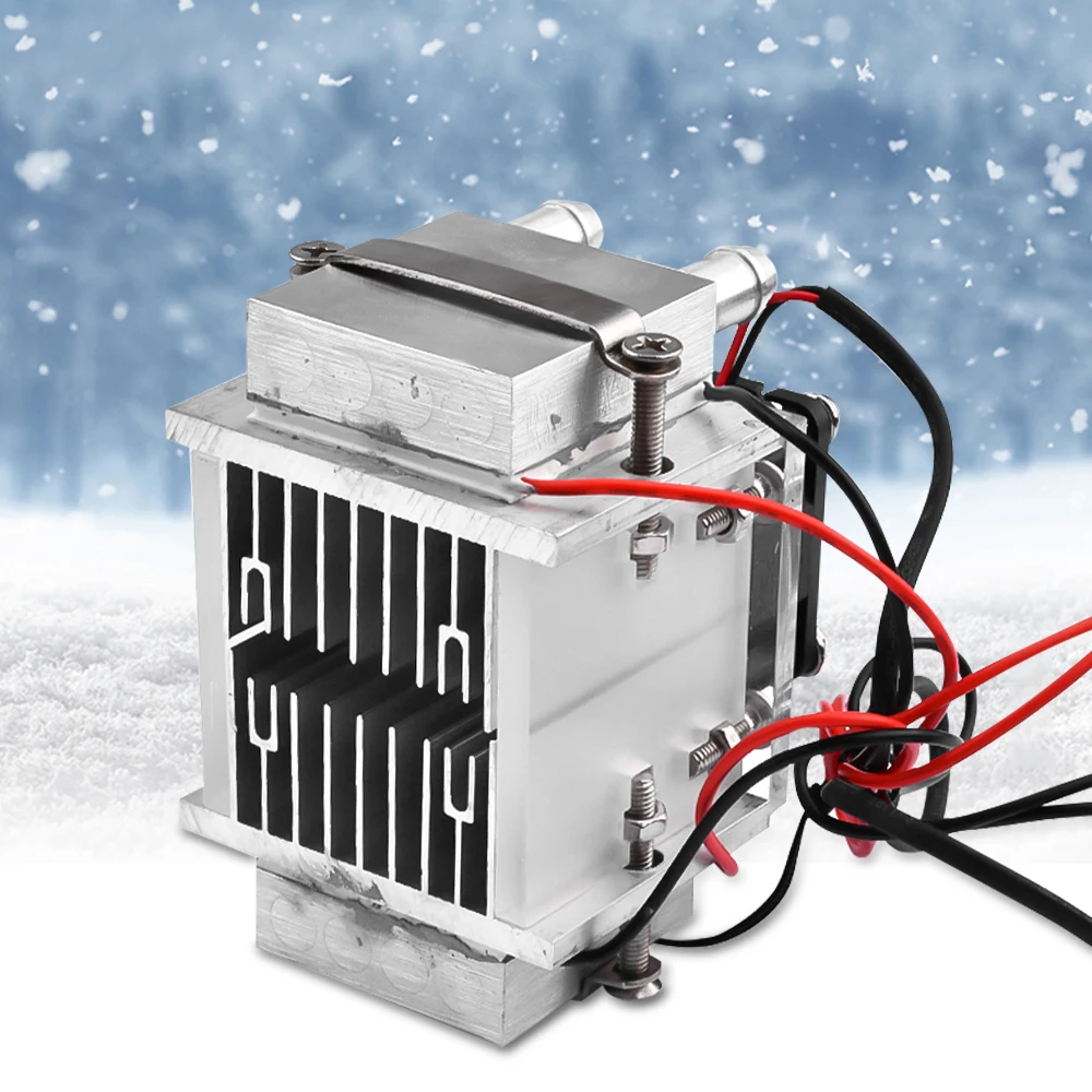 

Diy 140w Tec Peltier Semiconductor Refrigerator Water Cooling Air Conditioning Mechanism For Cooling And Fan