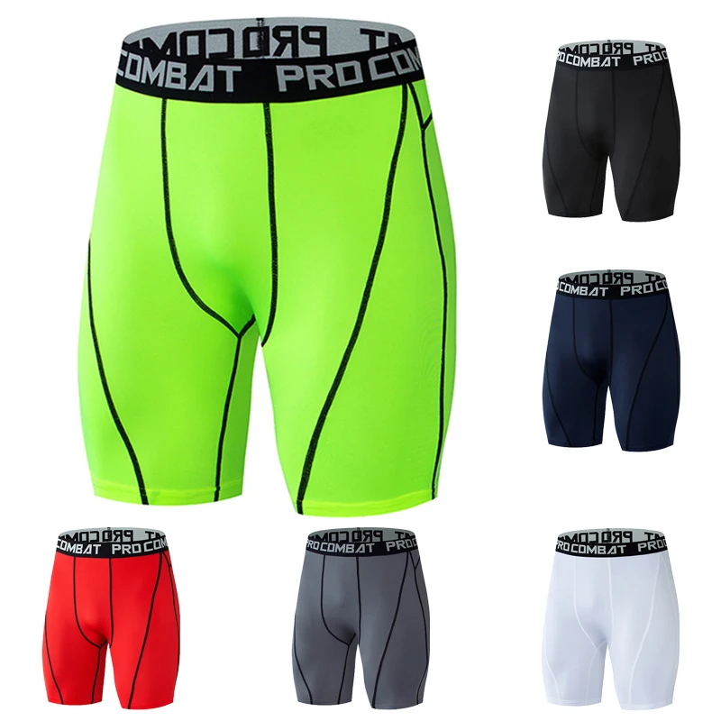 Мужские шорты для бодибилдинга компрессионные леггинсы фитнеса трусики