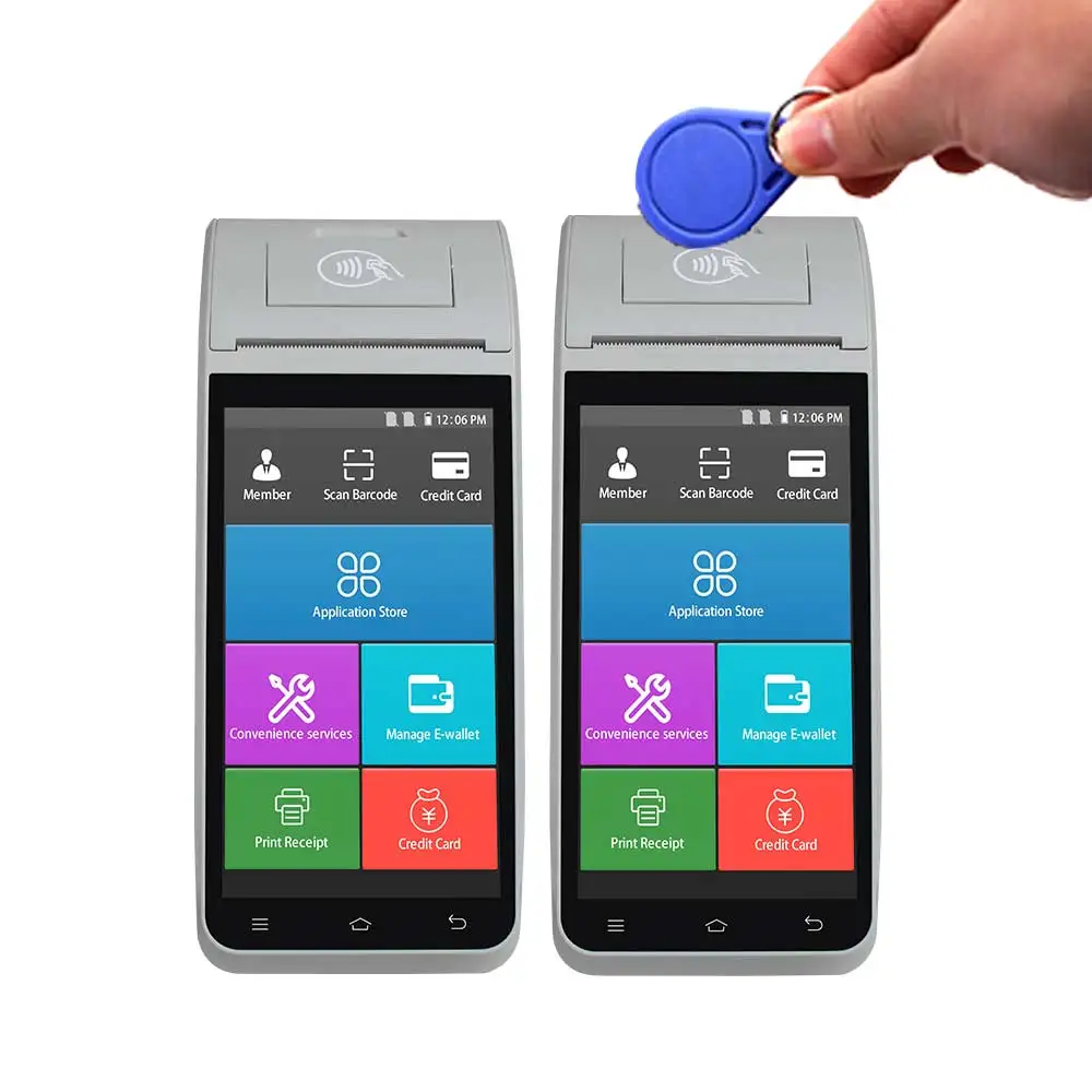 

Android 9,0, портативный pos-терминал, сенсорный экран, мобильные pos-системы со встроенным принтером