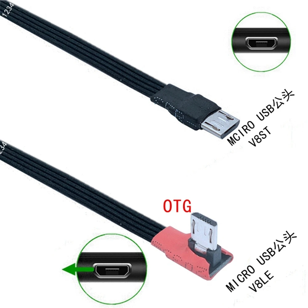 Links Micro USB OTG zu Mini USB Kabel Stecker-stecker Конвертер-адаптер Daten Lade Mini 5-контактный USB егоängerung Kabel (art.: 3920cf6efa183) - 3920cf6efa183