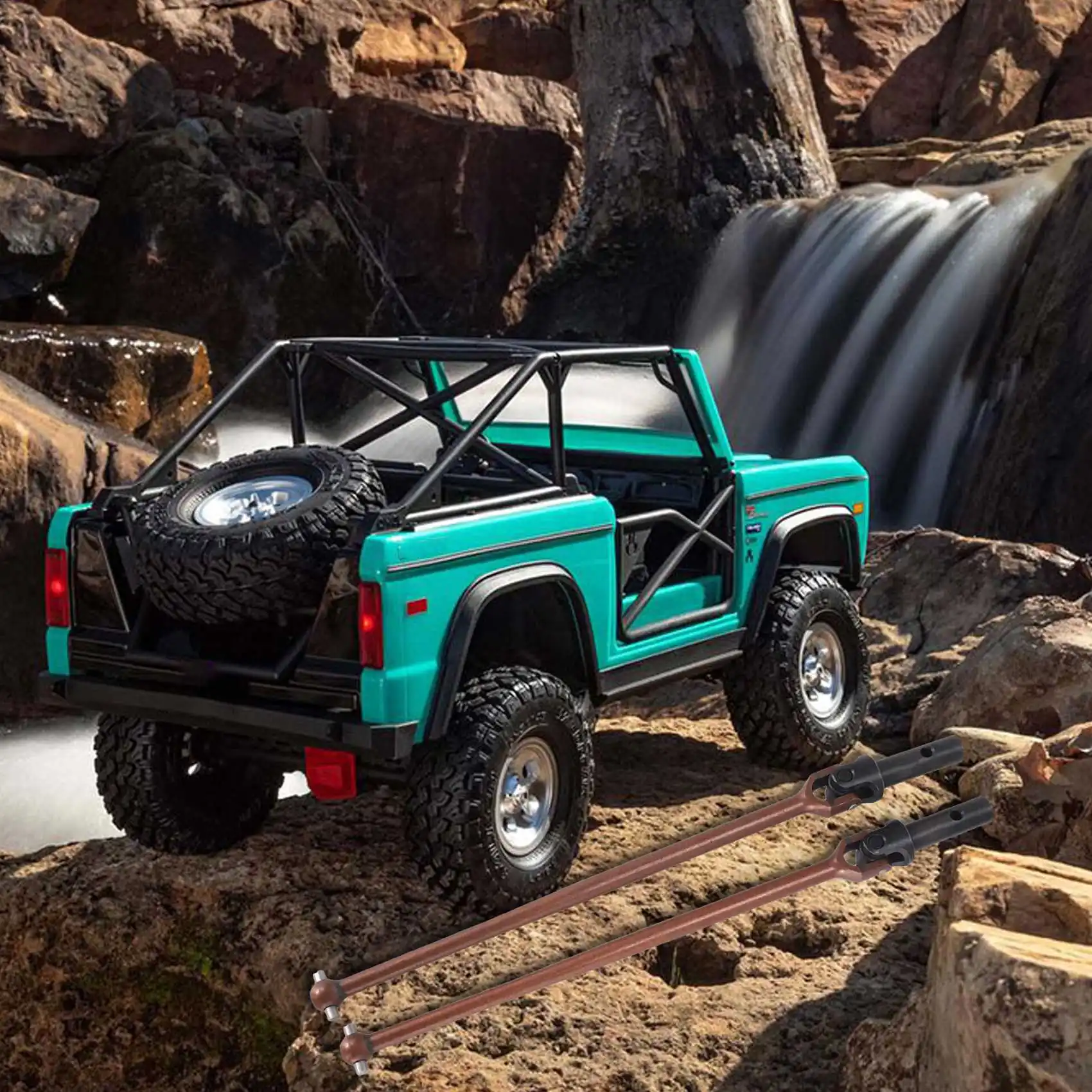 

2 шт. 8158 передний горизонтальный Универсальный приводной вал для 1/8 ZD Racing 9021 08423 Запчасти для модификации радиоуправляемого автомобиля запасные аксессуары