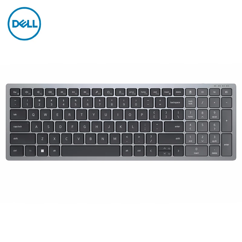 Dell Compact Multi-Device Wireless Keyboard- KB740 RF 2.4GHz