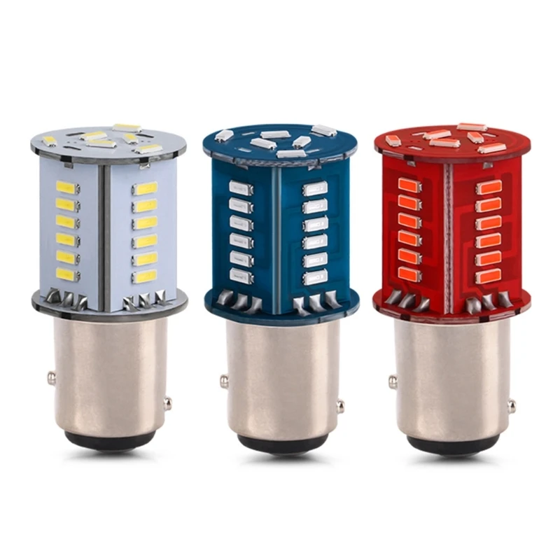1157-4014-30 6000K Белые лампочки заднего хода Автомобильные боковые ДХО Резервные 720LM 12V