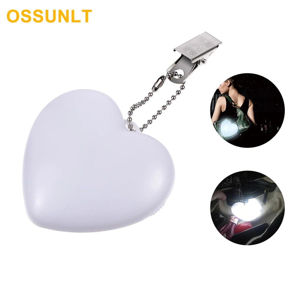 LED Purse Light Handbag Light Sensor Activated With Battery Portable Automatic Illumination Bag Light Keychain For Ladies