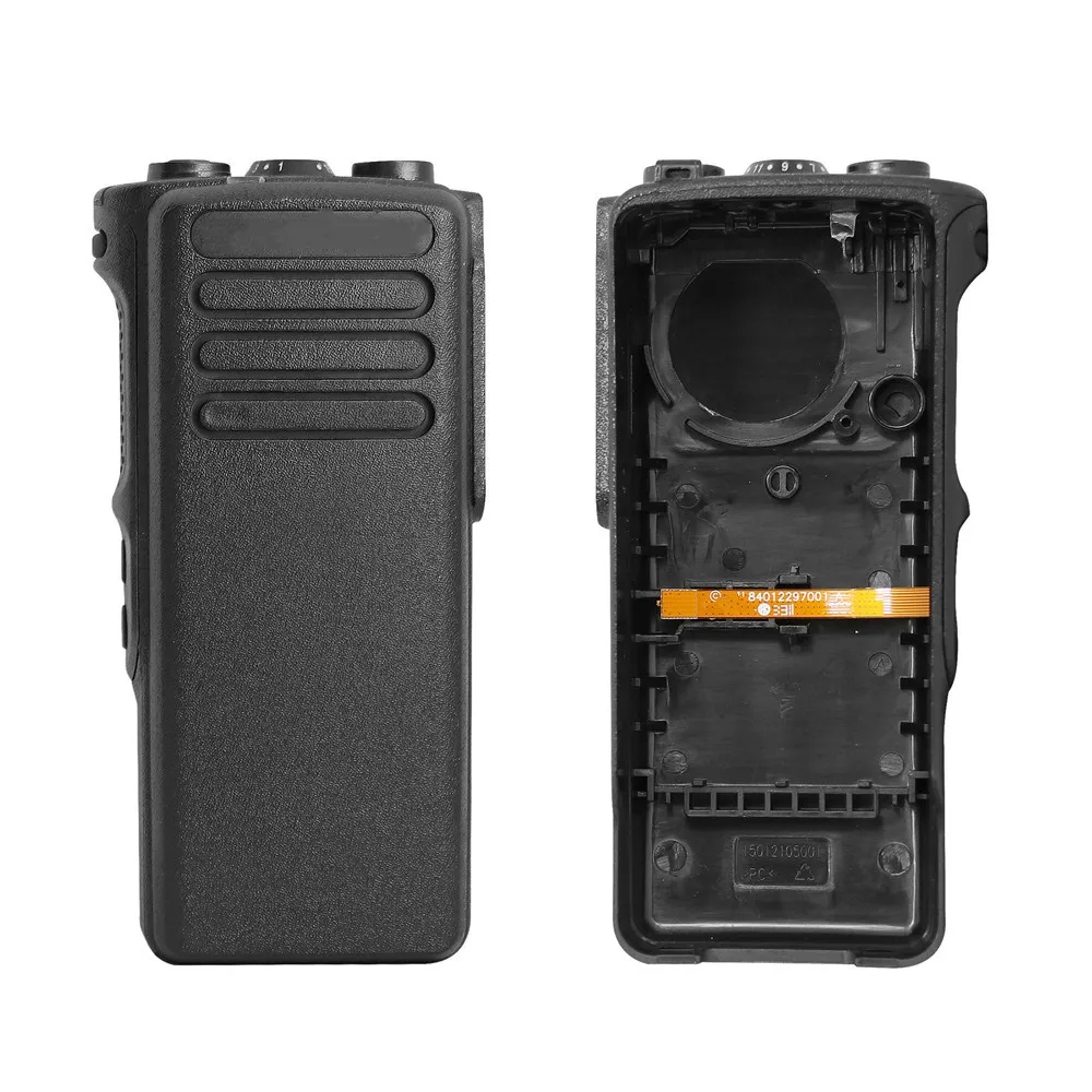 PMLN6111 Black Walkie Talkie Repair Front Case Housing Cover Kit For DP4400 XPR7350 XPR7380 DGP8050 DP4401 DGP5050 Radio