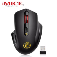 computer wireless mouse ergonomic silent mouse wireless optical mice with usb receiver 4 buttons 2 4g usb mause for pc laptop