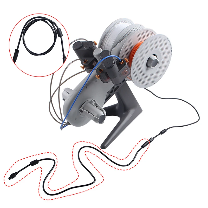 Для Bambu Lab AMS Lite 1M 4-контактный удлинительный кабель для 3D-принтера Bambulab A1/A1mini