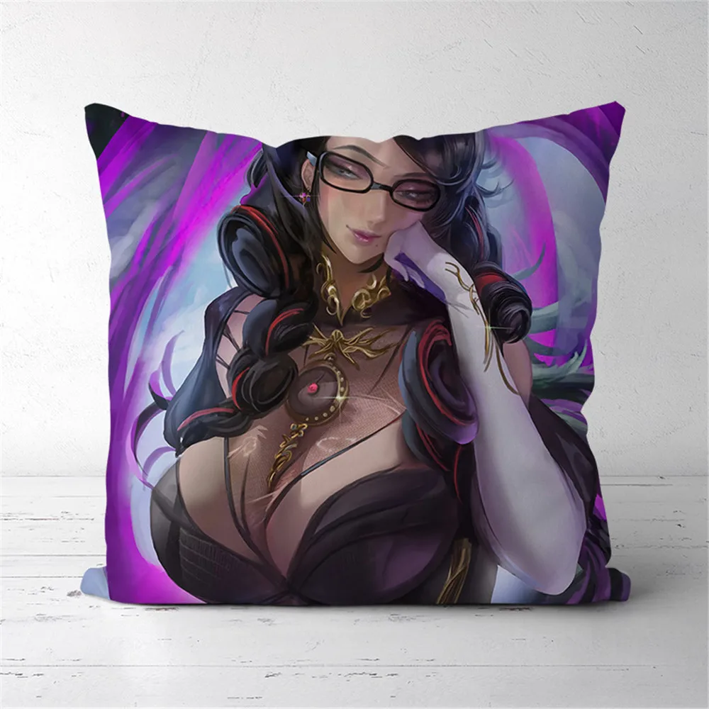 

Bayonetta Anime two sided Pillow Cushion Case Cover 291