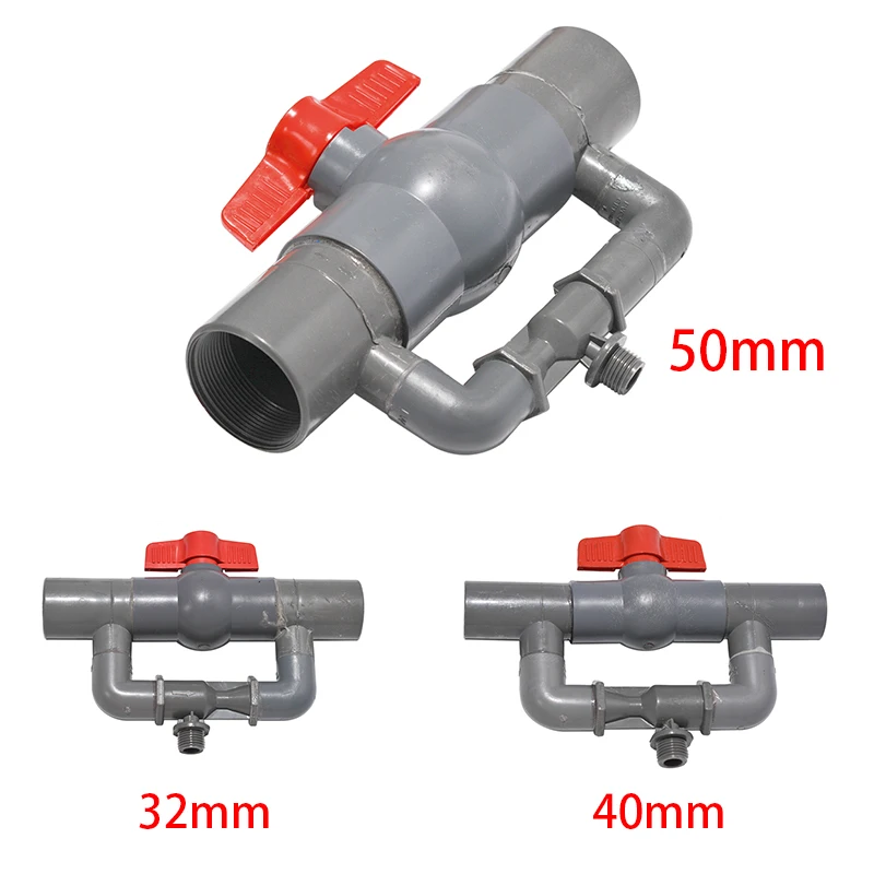 

32/40/50/63mm Female Thread Irrigation Venturi Fertilizer Injectors Switch Filter Water Tube Device with Garden Water Tube Pipe