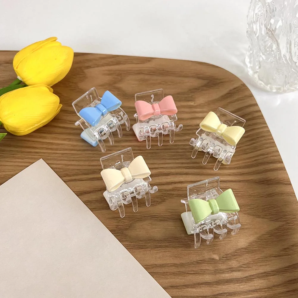 

Пластиковые заколки для волос с бантом, модные милые заколки для волос для женщин, заколки для девочек, заколки-крабы, заколки, аксессуары дл...