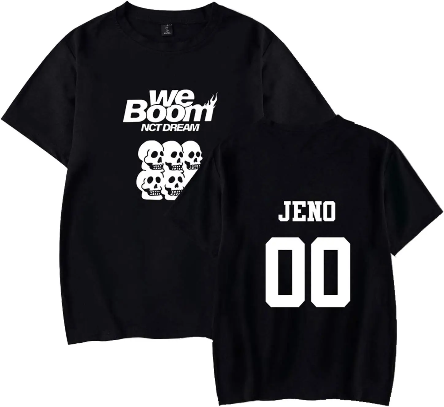 Футболка Xkpopfans Kpop NCT Dream новый альбом футболки We Boom футболка Jaemin Mark Chenle Renjun