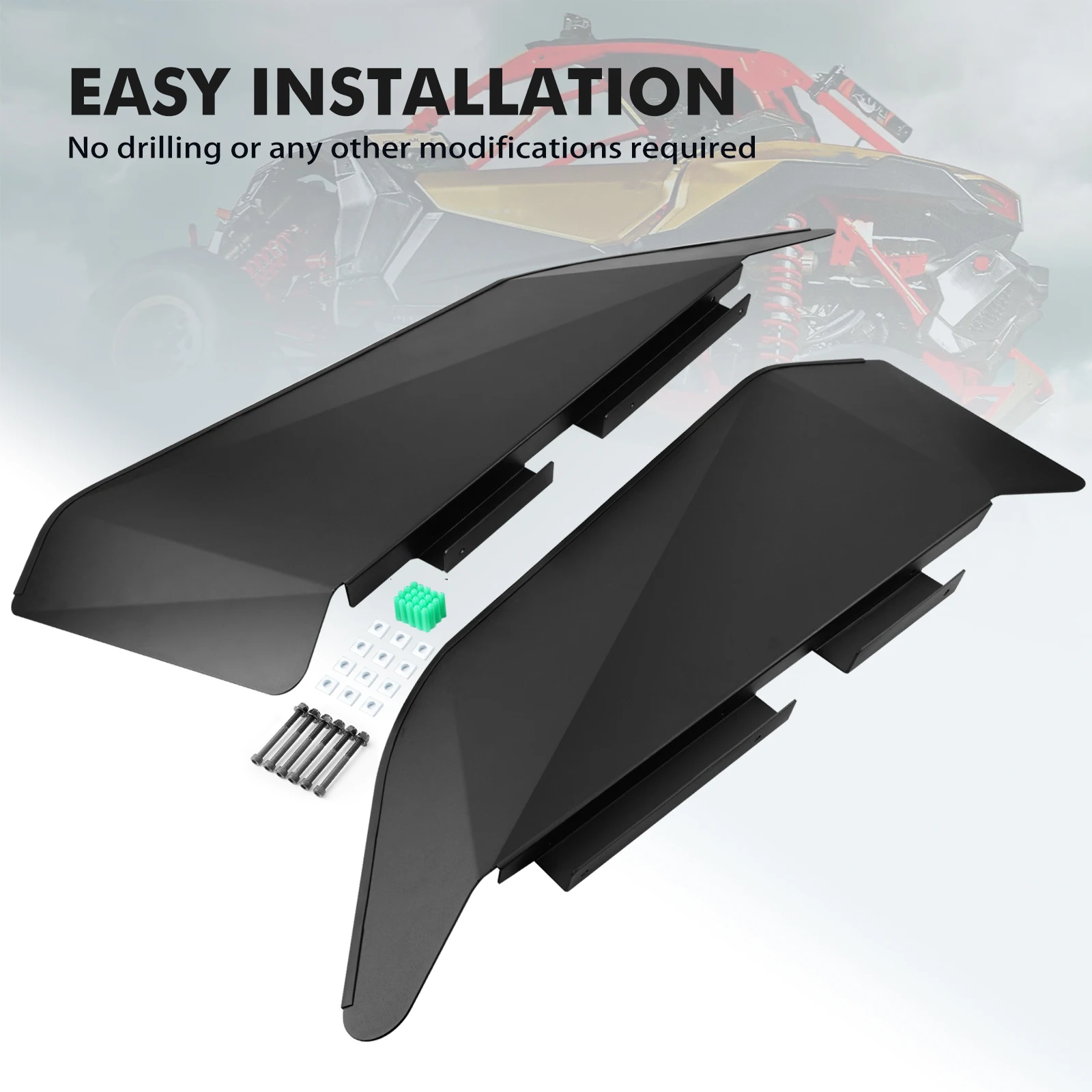 NICECNC X3 UTV вставки для нижней двери панели Can-Am Maverick 2017-2022 2021 2020 2019 2018 новые