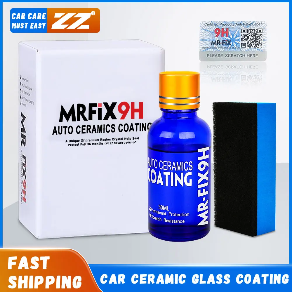 

Жидкое керамическое покрытие 9H для автомобиля, гидрофобное покрытие для стекол, защита краски мотоцикла, устойчивое к царапинам покрытие д...
