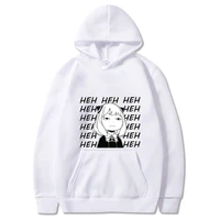 anime spy x family men hoodies long sleeve anime harajuku sweatshirts anya forger simple unisex streetwear round neck pullover