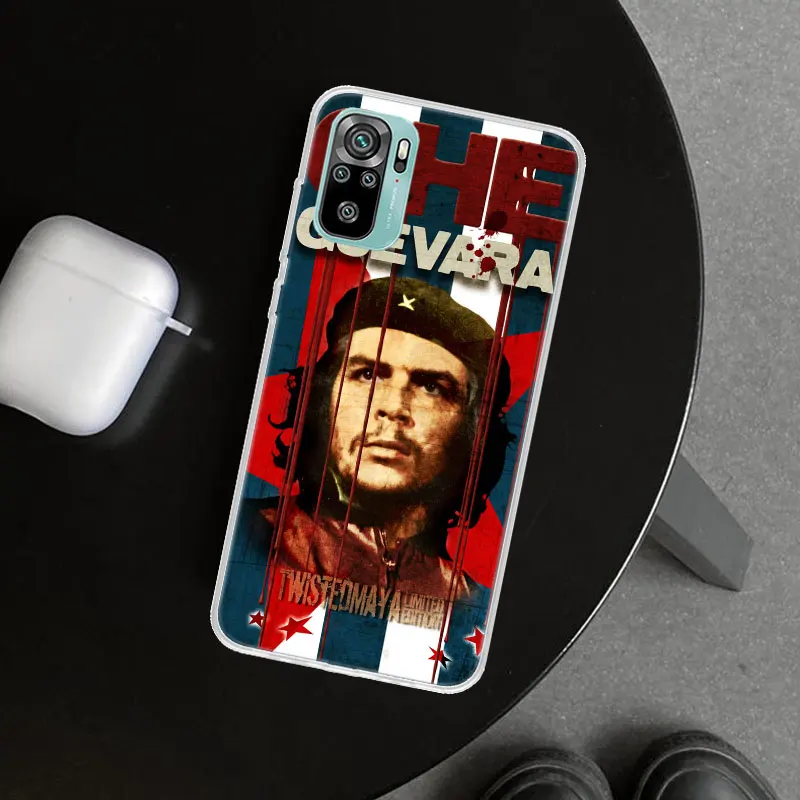 Чехол Che Guevara для Xiaomi Redmi Note 13 12S 12 11 11S 11T 11E 10 Pro 10S 9 9S 9T 8 8T 7 Plus