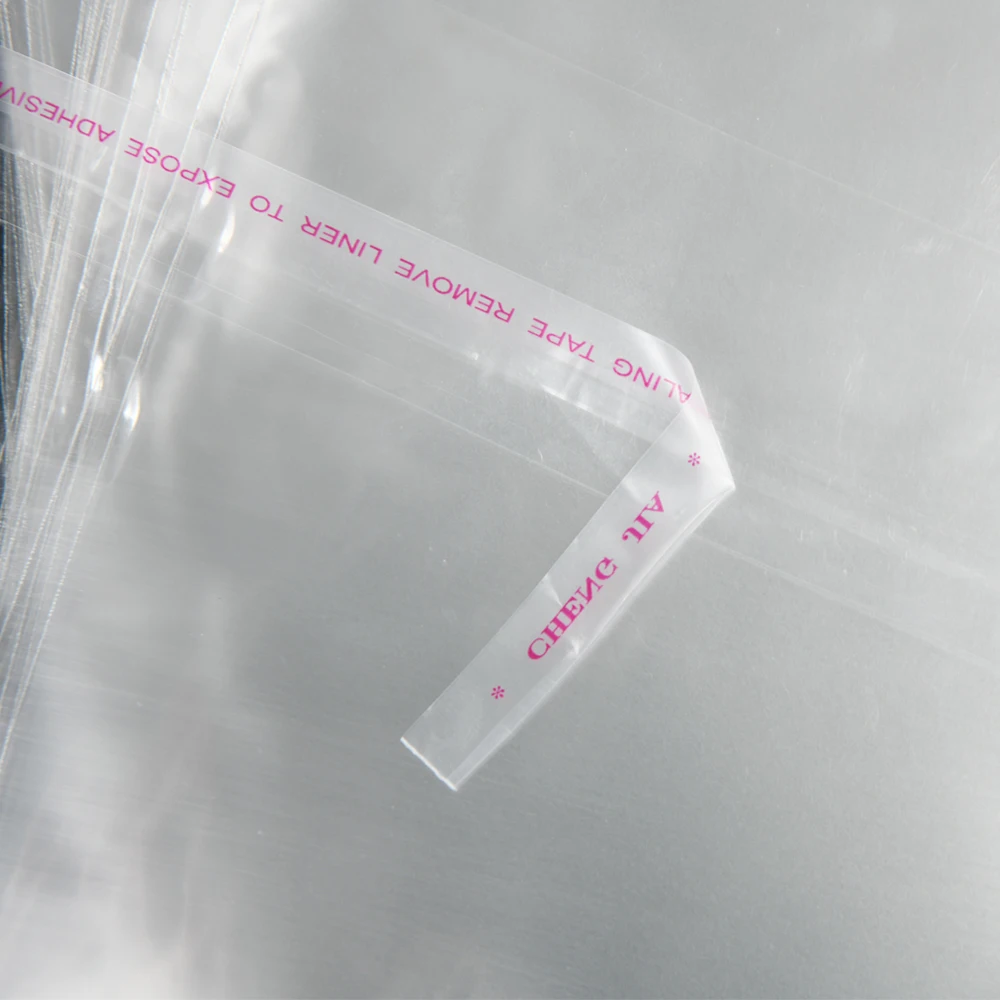 100 шт. самоклеящиеся пластиковые пакеты | Дом и сад