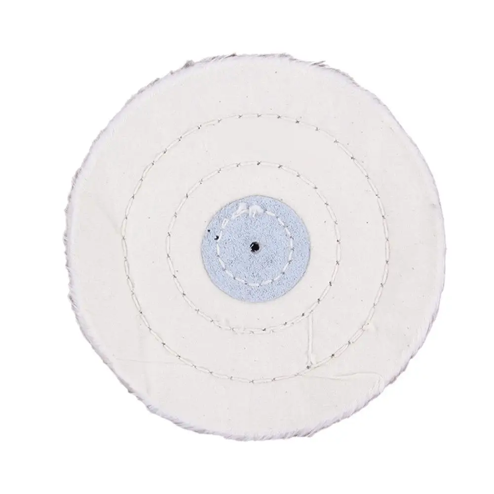 

3/4/6 Inch Wheels Buffing Polishing Wheel Cotton Lint Cloth Buffing Wheel Gold Silver Jewelry Mirror Polishing Wheel Flannelette