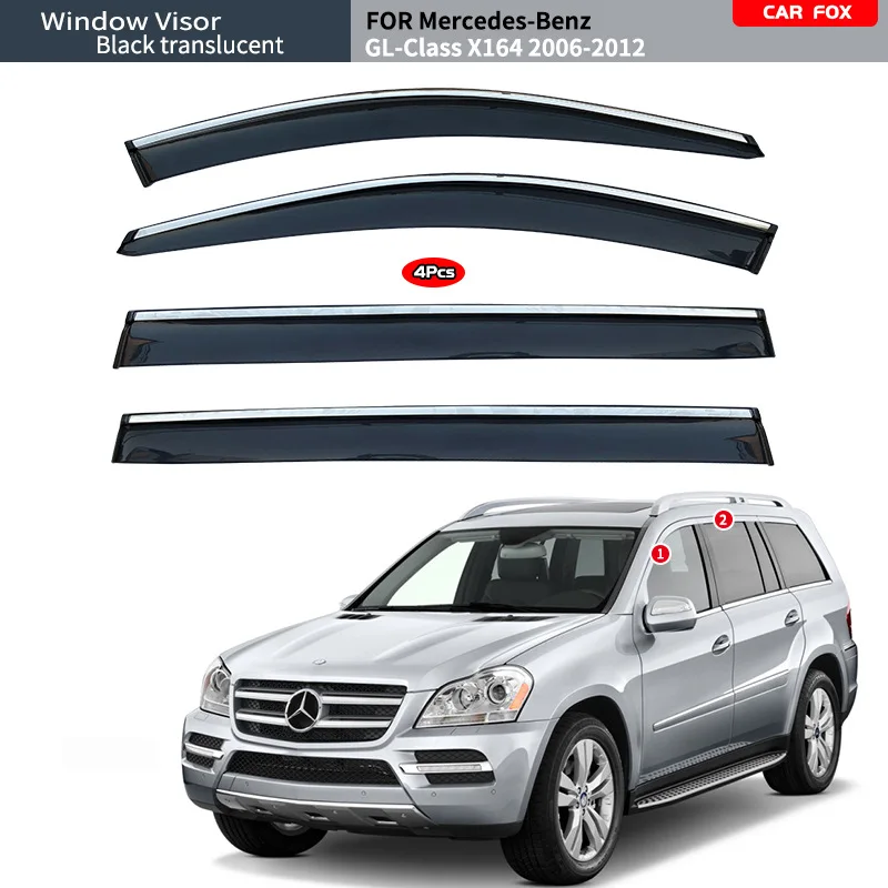 Для Benz GL Class X164 X166 оконный козырек ветровой щиток дефлектор бокового окна