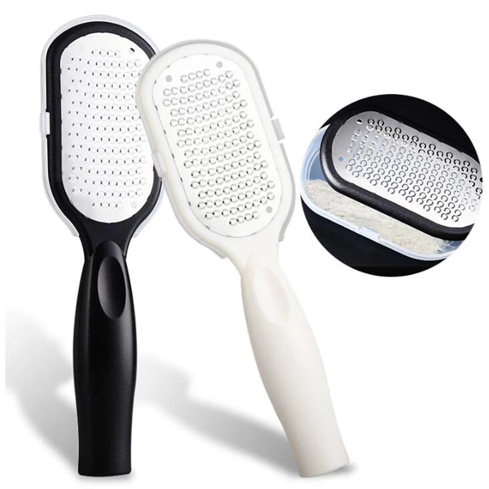 

Portable Pedicure Foot File Callus Remover Stainless Steel Foot Scraper Rasp for Wet/Dry Feet Care Pedicure Tools Professional