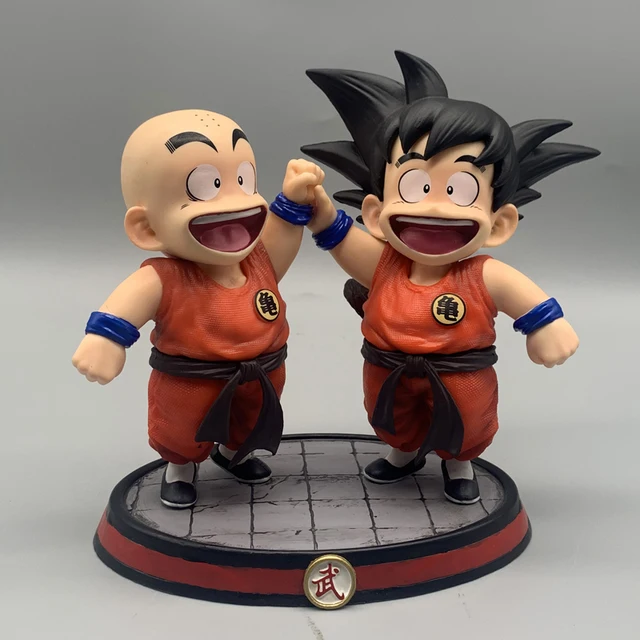 Dragon Ball Goku e Crillin bambini Action Figure 14cm 5