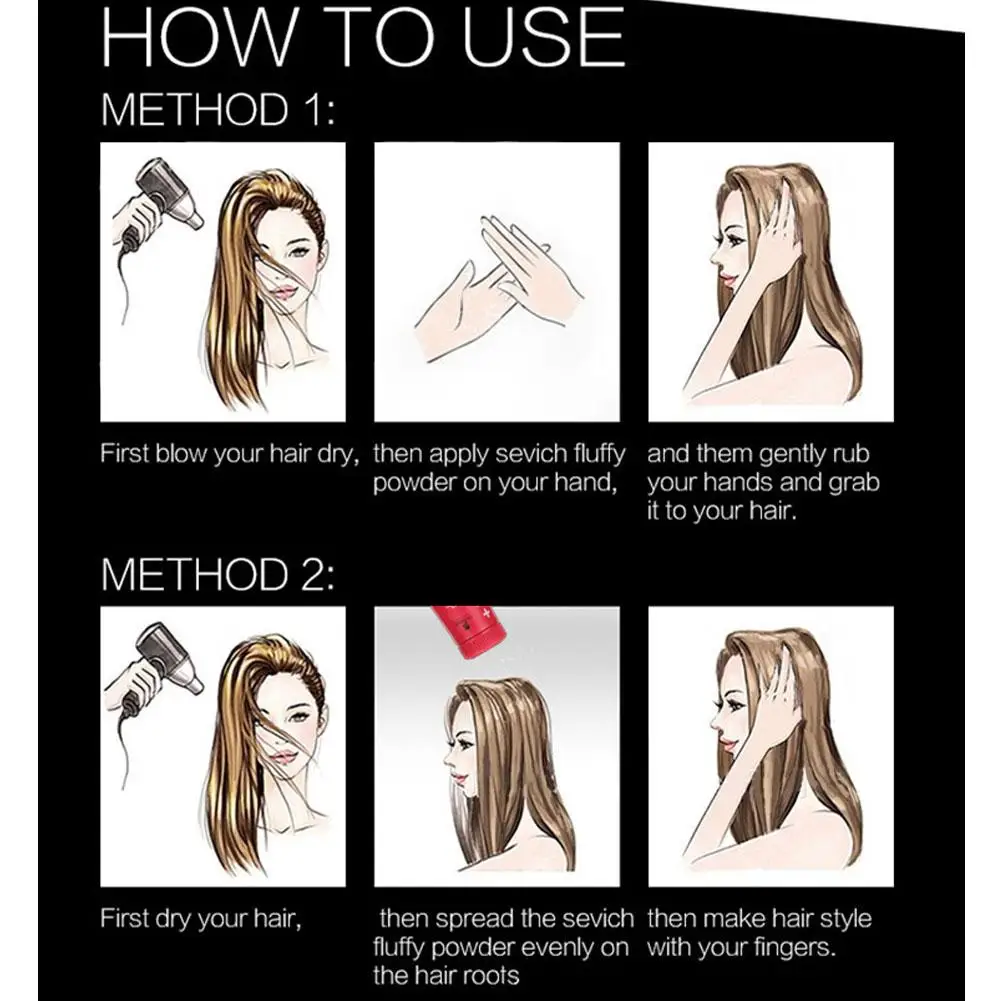 Пушистая пудра для волос впитывающая жир Увеличивающая Объем матирующая