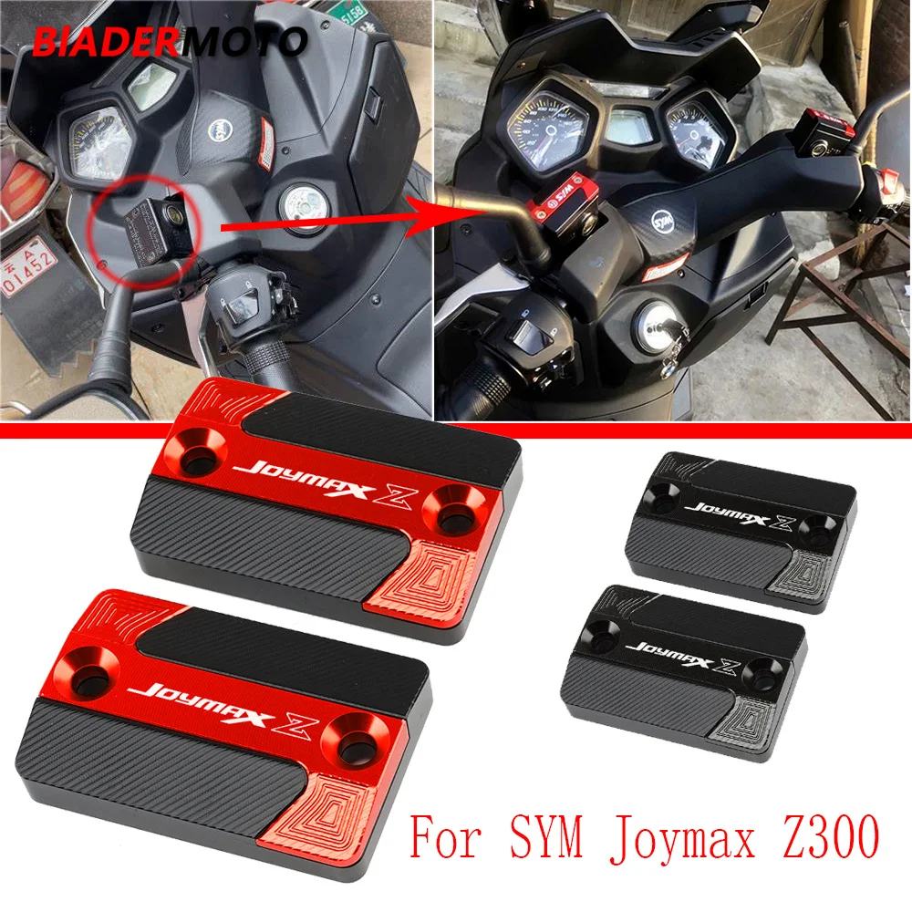 

Аксессуары для мотоциклов CNC бачок тормозной жидкости для переднего колеса Cover с логотипом «Joymax Z» для SYM JOYMAXZ JoymaxZ125 250 300 JoymaxZ300
