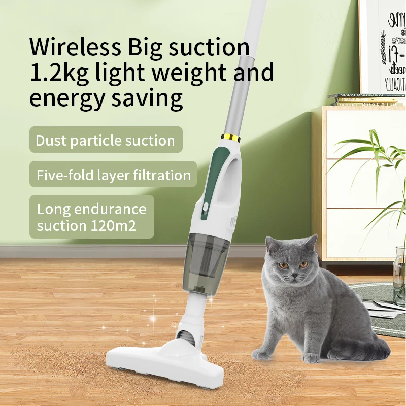 

Cordless Upright Handheld Floor and Carpet Vacuum Cleaner
