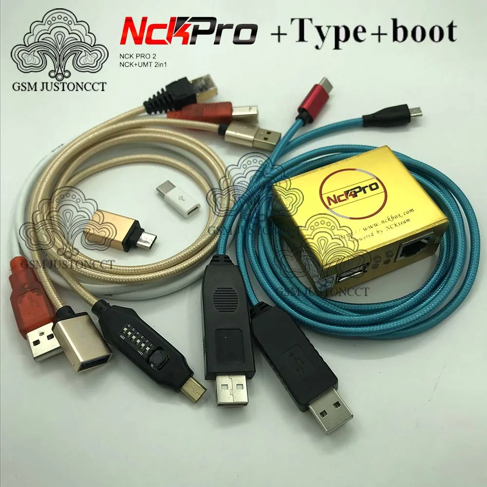 Newest Original NCK Pro 2 box ( support NCK+ UMT 2 in 1) + type c (  frp 2 in 1cable )+ UMF ALL Boot cable for For Huawei .....