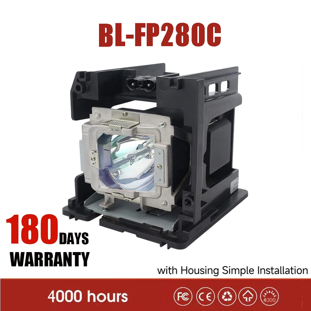 

New Projector Lamp BL-FP280C For Optoma HD86 HD8600 HD87 Bulb With Housing DE.5811116085-SOT Projectors Accessories Replacement