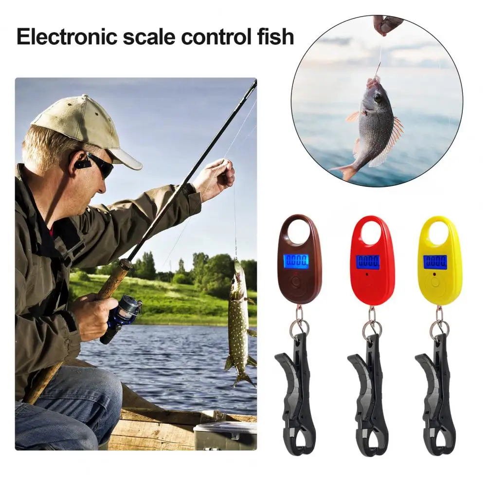 Рыболовный захват с электронными весами портативный Электрический для губ