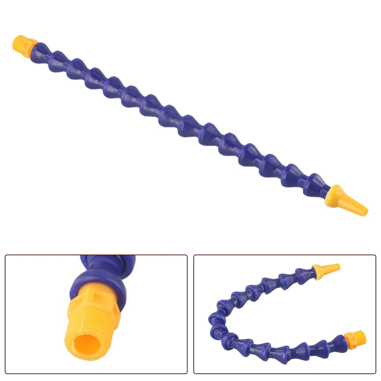 1 шт. 300 мм пластиковый гибкий шланг для масляной охлаждающей жидкости круглая