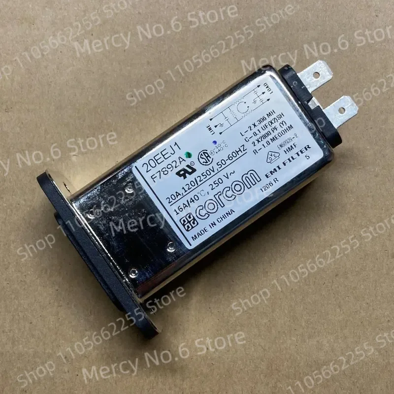 Фото Для фильтра ЭМП TE Connectivity Corcom, модель 20EEJ1 F7892A №4