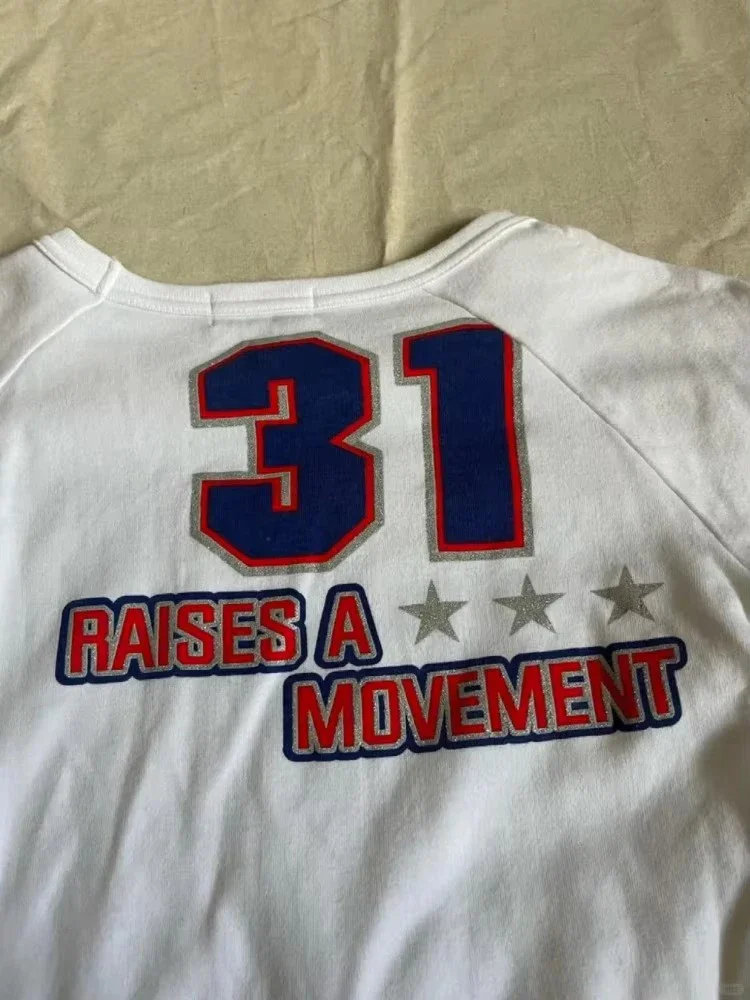 Женская винтажная футболка с длинными рукавами в стиле гранж