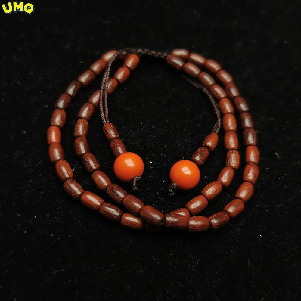 

Браслет из натурального сандалового дерева, 168 бусин, 4 Х6 мм